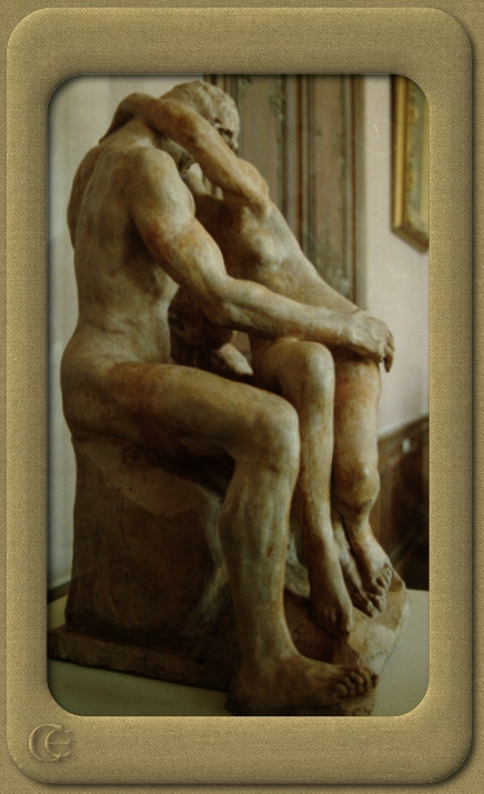 © 2007 photo by Carmen Ezgeta: Rodin's The Kiss, Rodin Museum in Paris / Pariz - Francuska; Paris - France