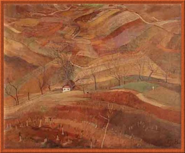 art: Ljubo Babić (1890 - 1974): Moj kraj  (Zagorje)